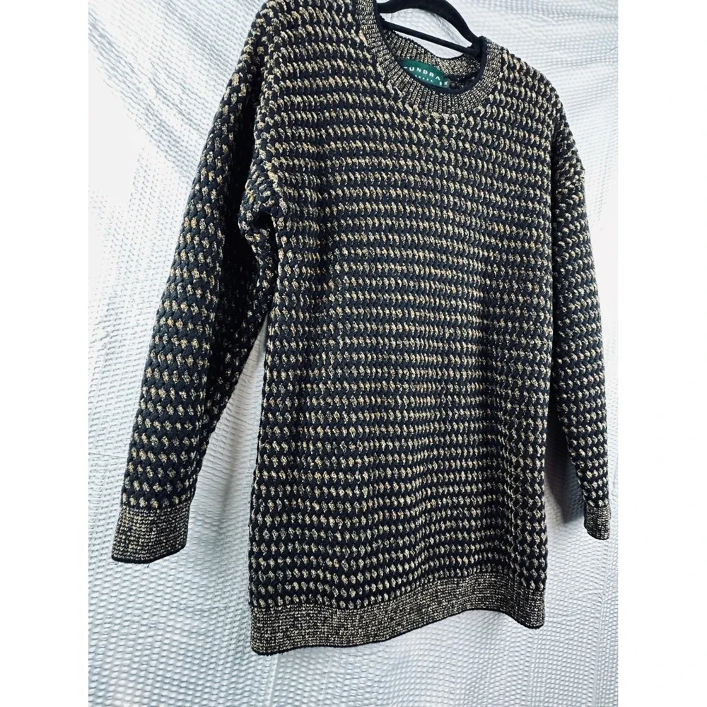 Vintage‎ Tundra Coogi Style Sweater Men's Pullover Crewneck Y2K size XL